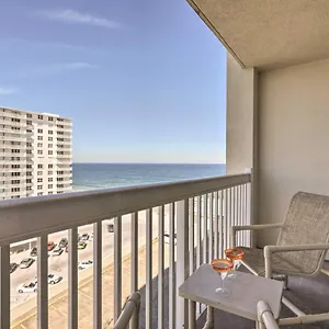 Ocean-view Daytona Retreat With Balcony Apartment Daytona Beach